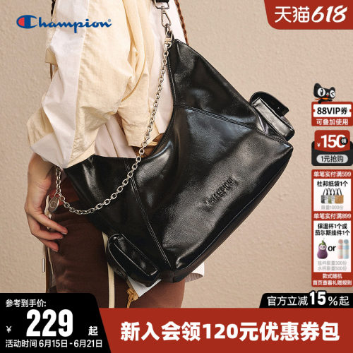champion冠军复古潮流单肩包