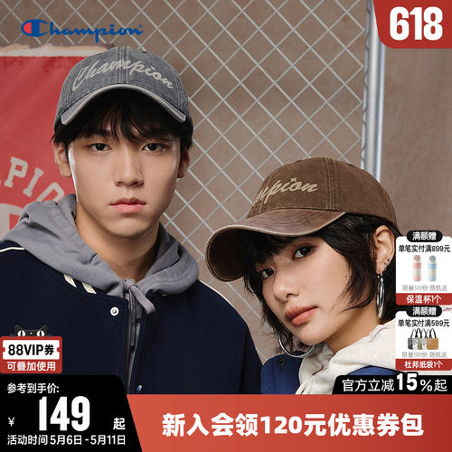 Champion冠军美式复古棒球帽