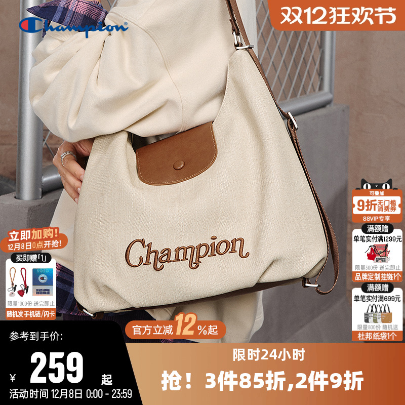 Champion冠军单肩背包挎包托特包