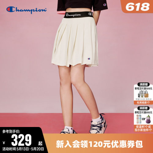 校园风短裙Champion冠军