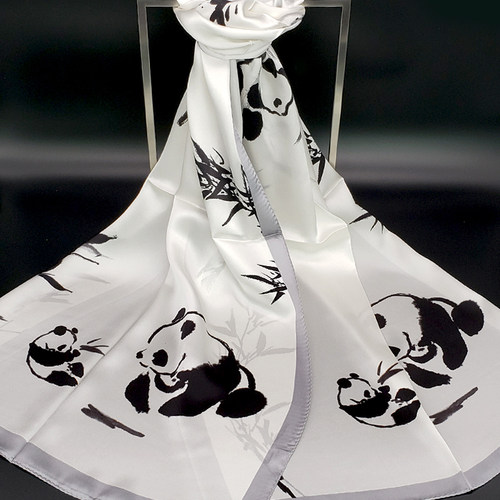 水墨丝巾蜀特让利包邮