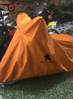 适用标致姜戈Django150i/PULSION211/XP400踏板摩托车衣车罩车套