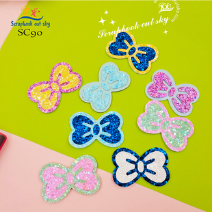 SC90 定制蝴蝶结拼贴发饰刀模手工DIY儿童发饰Sizzix压花机通用模
