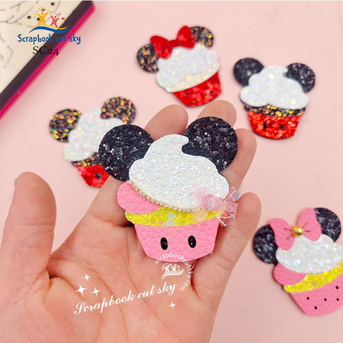 儿童蛋糕可爱发夹发饰 手工DIY 制作 Scrapbook cut sky  模具