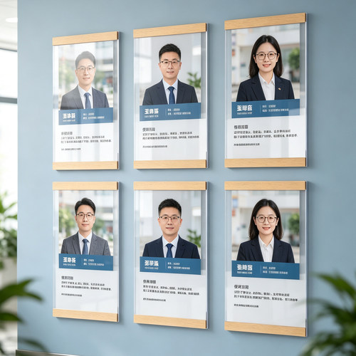 亚克力相框展示墙框架挂墙