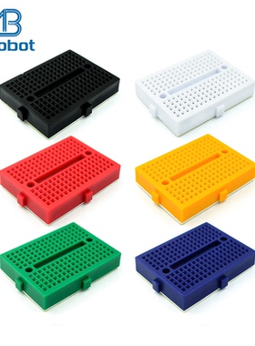 SYB-170 迷你微型小板面包板实验板 电路板洞洞板 35x47mm 彩色