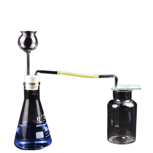二氧化碳氧气制取装置C02氢气体发生器锥形瓶安全分液漏斗试管单双孔橡胶塞集气瓶导管大理石简易启普发生器