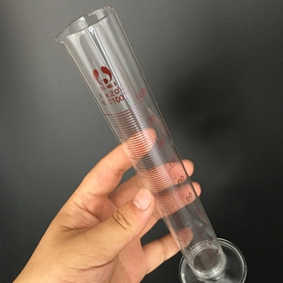 500 10000ml毫升 5000 2000 1000 250 100 实验室用玻璃量筒玻璃量筒带刻度直型量杯带盖具塞量桶5