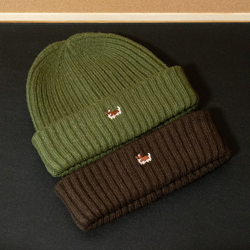 冬季保暖加厚宽松毛线针织帽