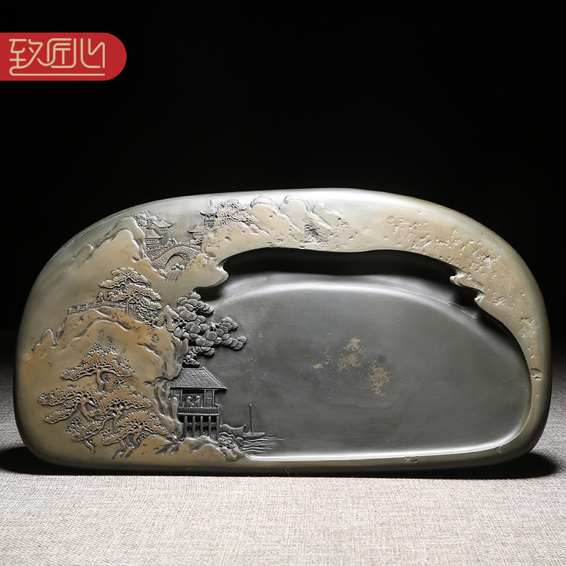 四大名砚歙砚,四大名砚端砚_大山谷图库