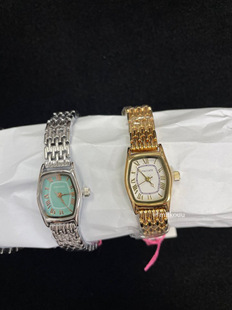 韩国正品代购 staccato博主同款秋冬时髦单品方形金属钢带手表