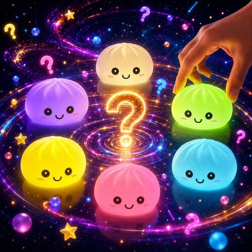 2027 New Dumpling Night Lights Glowing Dumplings Desktop Orn
