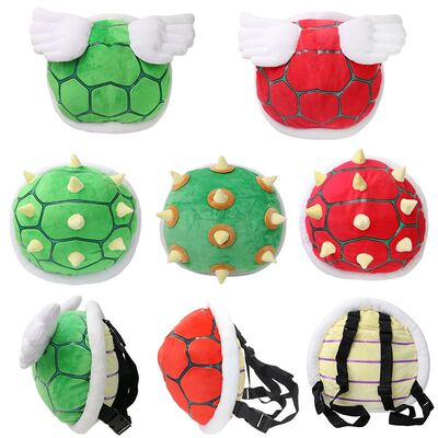 Game Super Mario Koopa Bowser Soft Plush Backpack Larry Lemm