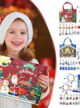 2026 Christmas Advent Calender Gift Box Creative DIY Snowman