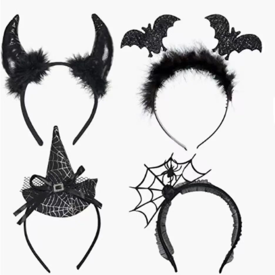 Halloween Devil Hair Band Halloween Party Decoration Spider