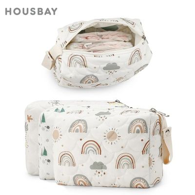 Baby Diaper Bag Waterproof Nappy Bag Reusable Wet/Dry Storag
