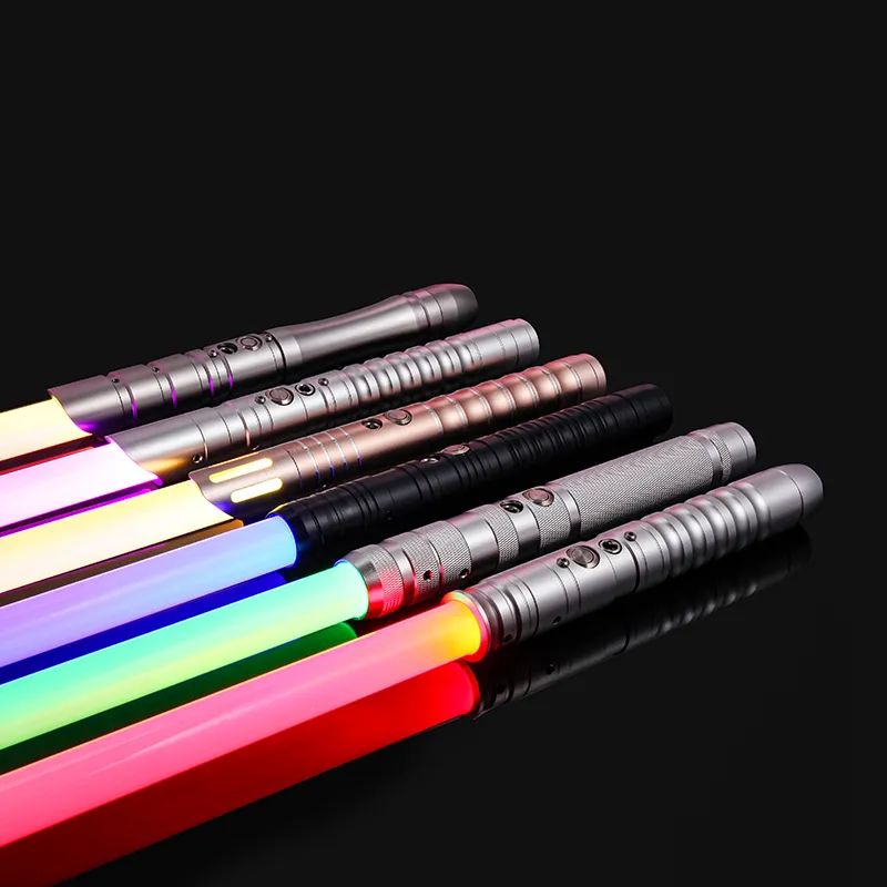 RGB Metal Lightsaber Laser Sword Toys Light Saber Espada Bri-封面