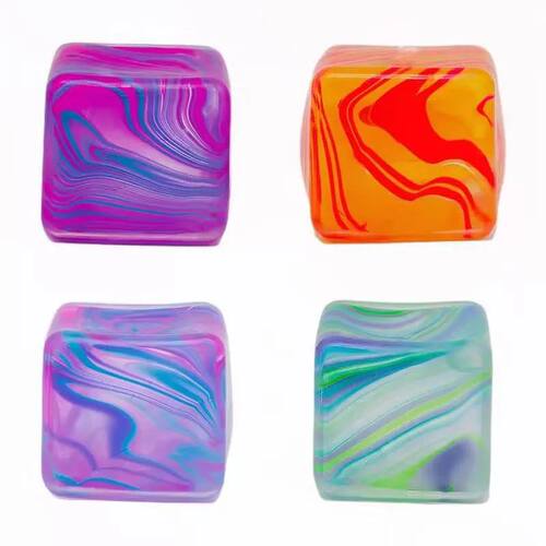 Streamline Colorful Cube Decompression Pinch Music Sensory S