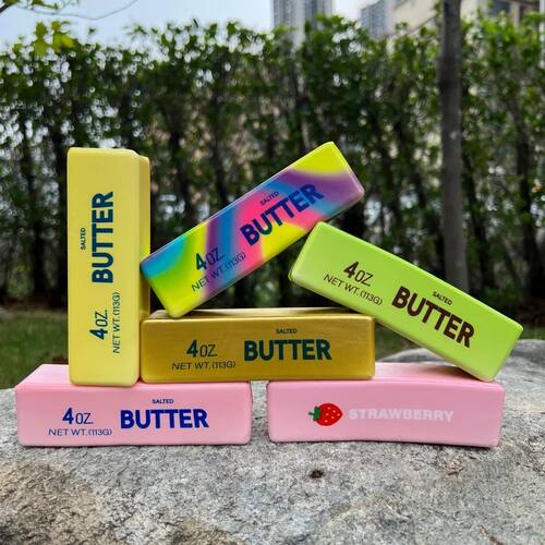 Squishy Super Big Butter Stick Slow Rising Fidget Toy Giant