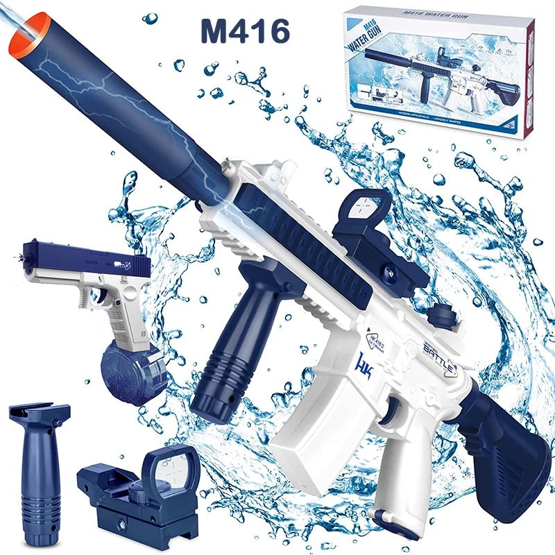 M416 Water Gun Electric Automatic Airsoft Pistol Water Guns