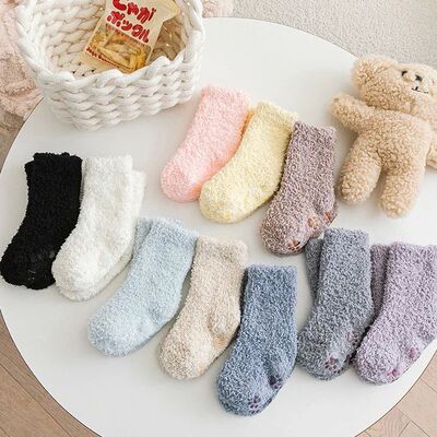 Kids Socks Thick Cold Winter Socks Super Warm Students Child