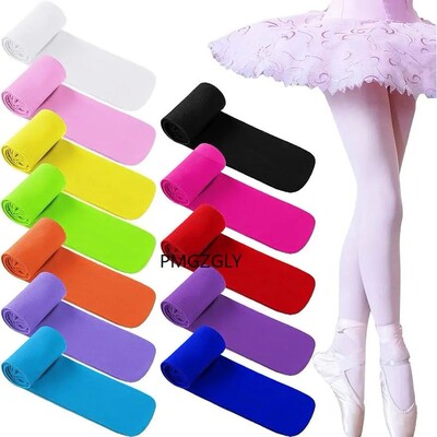 Ballet Dance Tight Halloween Girls Footed Tights Soft Girls