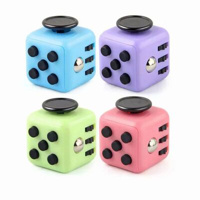 Creative Solid Color Fidget Dice handheld cube Release Stres