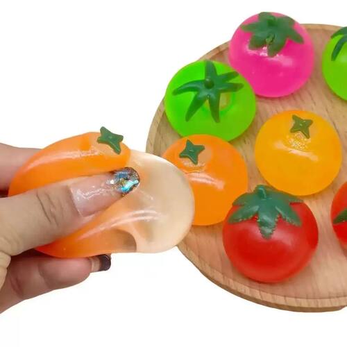 Tomato venting ball, squeezing and decompression venting bal