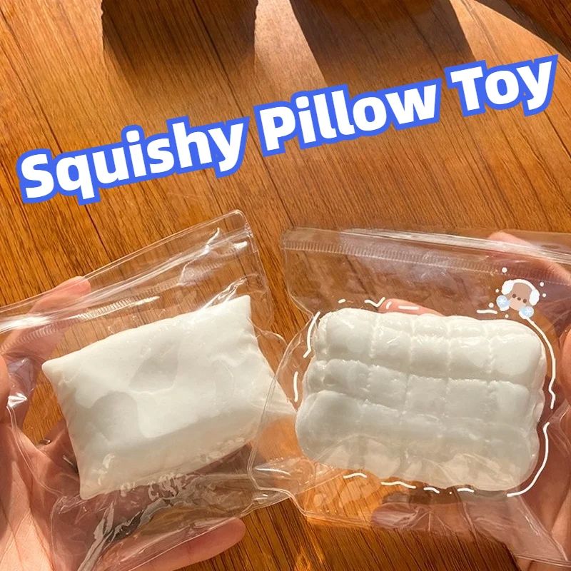 Squishy Pillow Toy Down Pillow Imitation Slow-Rebound Prank