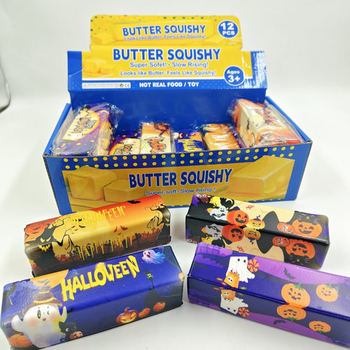 Halloween Wet Soft Butter Stick Decompression Pu Toy Slow Re