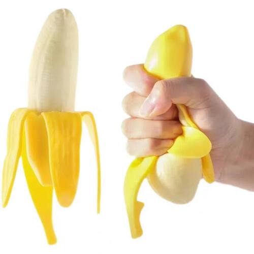 Cute Fruit Squishy Stress Balls Fidget Sensory Toy Squeeze S