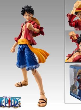 Anime One Piece 18cm BJD Joints Moveable Luffy PVC Action Fi