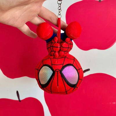 12CM Spider Man Series Cosbi Plush Anime Peripheral Figurine