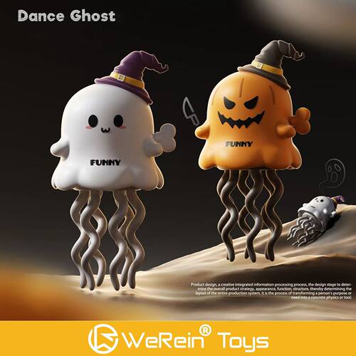Dancing Ghost&Dancing Pumpkin Kids Clockwork Pet Toys Cartoo