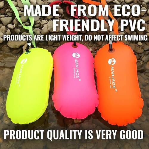 Swimming pool Buoy Tow Floats Inflatable Life Saving Swim Bu