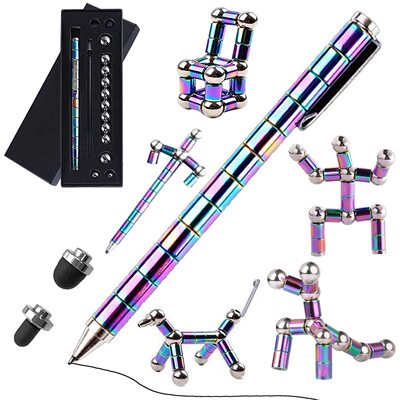 DIY Magnetic Fidget Pen Magnet Fidgi Pen Multifunctional Def
