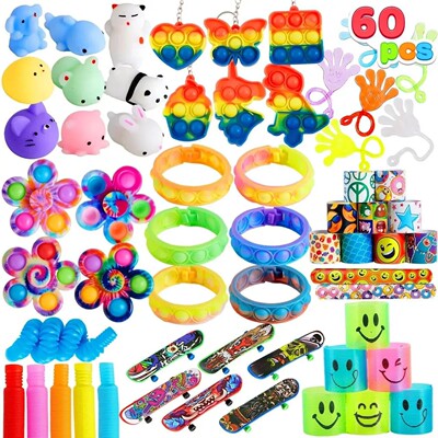 Joyfy 60 Pack Party GiftsFidget Toys Adults Party Favors Aut
