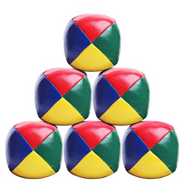 6 PCS Juggling Balls for Beginners Soft Juggle Ball Kit Easy