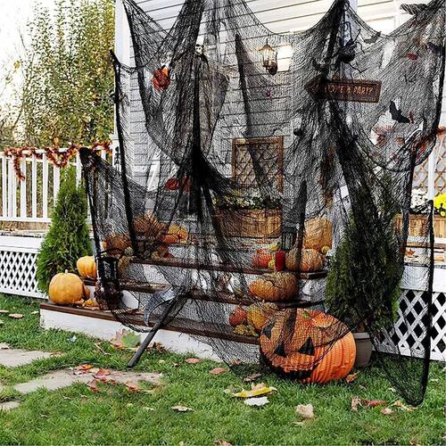 Halloween Creepy Gauze Spider Web,Halloween Party Decoration
