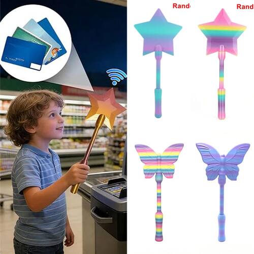 Magic Credit Card Wand 3D Printed Toys Magic Wand for Credit