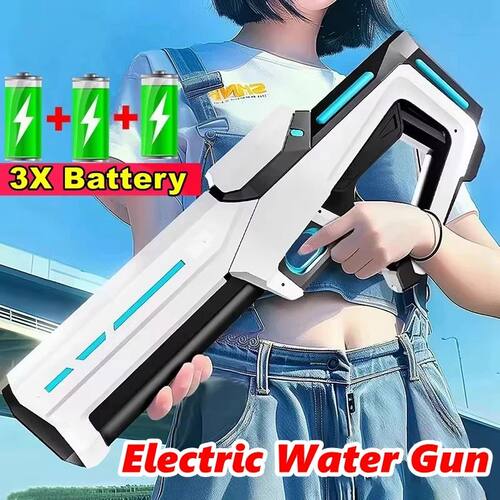 Electric Water Guns for Adults Powerful Squirt Automatic Suc
