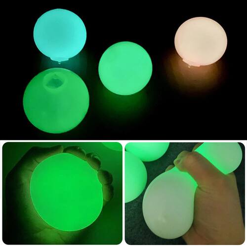 45/65mm Sticky Wall Ball Stress Relief Ceiling Balls Soft TP
