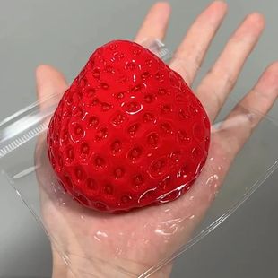 Strawberry Taba Squishy Fidget Toy - Slow Rebound Stress Rel