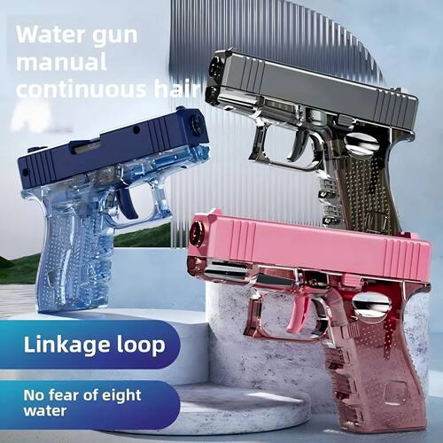 Hot Mini Desert Eagle Mechanical Continuous Firing Water Gun