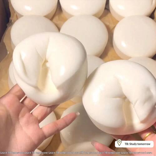 1PC Yogurt Cake Squishy Toy, PU Slow Rising Simulation Food