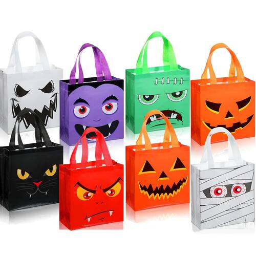 Halloween Party Gift Bags Pumpkin Ghost Candy Snacks Bag 202