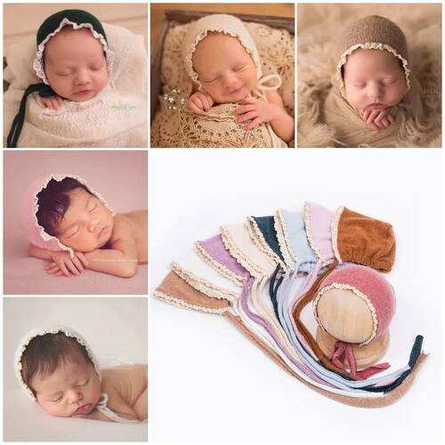 Newborn Hat Newborn Photography Props Cap  Baby Photo Studio