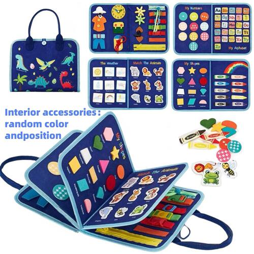 Toddler Busy Board - Montessori Toys , Educational Learning