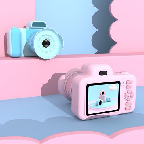 Dslr Children's Digital High-definition Camera Mini Double-s