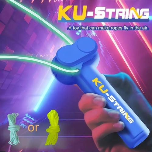 Glow-in-the-dark fun electric rope thruster children's outdo